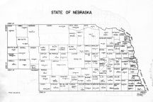 Nebraska State Map, Dodge County 1962